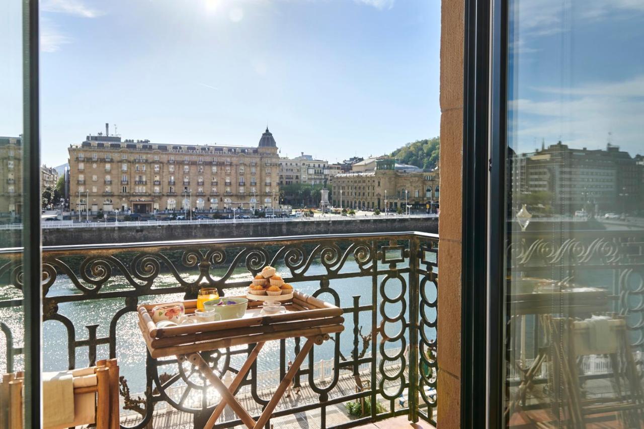 Deluxe Apt-Views To Historic Maria Cristina Hotel San Sebastián Esterno foto