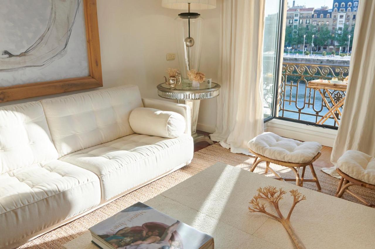 Deluxe Apt-Views To Historic Maria Cristina Hotel San Sebastián Esterno foto