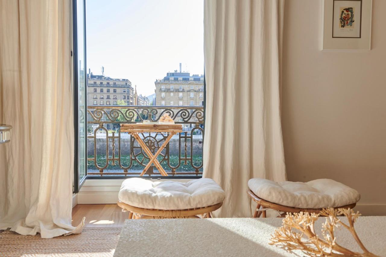 Deluxe Apt-Views To Historic Maria Cristina Hotel San Sebastián Esterno foto