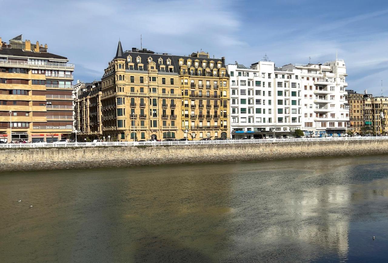 Deluxe Apt-Views To Historic Maria Cristina Hotel San Sebastián Esterno foto