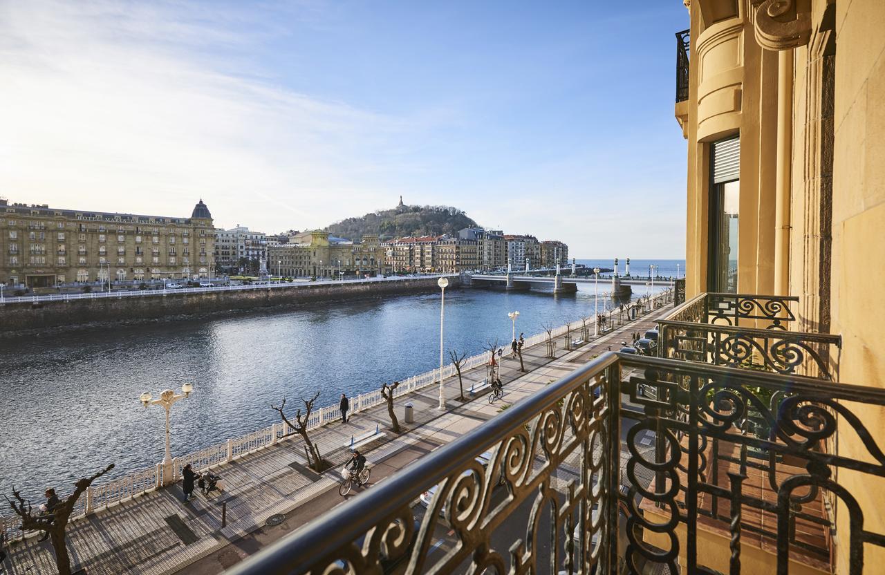 Deluxe Apt-Views To Historic Maria Cristina Hotel San Sebastián Esterno foto